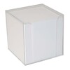 Kubus dispenser, BNT, transparent, 9,5x9cm, blok af 700 ark