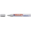 Paintmarker, Edding Ecoline, Paint 750, 2-4MM, Rund spids, hvid, permanent