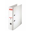 Brevordner, Esselte No.1 Power, hvid, 75mm, 210x297mm, antal ringe: 2, FSC Mix 70%