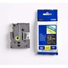 Labeltape, Brother, TZE335, Lamineret, 12mmx8.00m, hvid/sort