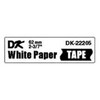 Etiket, Brother Label, DK22205, 62mm, x30.48m, hvid