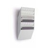 Brochure holder, Durable Flexiboxx, A4 6 fag liggende, hvid