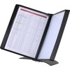 Registersystem, BNT, A4 Easymount t/10 lommer bord, sort