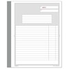 Standardblok, Mayland, Duplikatbog, hvid, 148x200mm, 2x50 blade