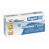 Hæfteklammer, Rapid STRONG, størrelse: 24/6, antal ark: 30, pakke a 1000 stk