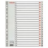 Register, Esselte, MAXI, A4,210x297mm, 1-20, grå, Pakke med 10 sæt