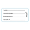 Info- og advarselsetiketter