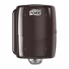 Industripapir dispenser, Tork, W2, Performance, sort/rød, 328mmx302mm x 447mm