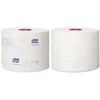Toiletpapir Jumbo, Tork, Advanced, Mid-Size T6, hvid x 100.00m, kasse a 27 ruller, FSC Recycled Credit