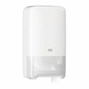 Toiletpapirdispenser ruller, Tork, T6 Mid-Size, hvid, 184mmx140mm x 344mm