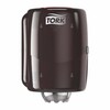 Aftøringspapir dispenser, Tork, M2, sort/rød, 248mmx232mm x 360mm