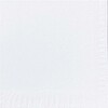 Kaffeserviet, Duni, Ecoecho, tissue, Nordic Swan Ecolabel, hvid, 240mmx240mm, karton a 6000 stk
