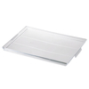 Plastbakke, Crystal,274x192x20mm, PS, transparent, karton a 50 stk, Fødevaregodkendt