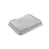 Låg t/plastbakke, Færch, K 5227-2, Rektangulær,232x183x32mm, PET, transparent, t/2227 serien, karton a 324 stk, Fødevaregodkendt