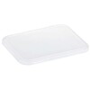 Låg t/bagassebakke, 1/2/3-Compt,227x178, x43mm, PLA, transparent, karton a 200 stk, Fødevaregodkendt