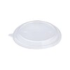 Låg t/salatbowl, Rund, Ø 185, højde 10, A-PET, transparent, 26 - 38 oz, pakke a 50 stk, Fødevaregodkendt
