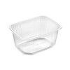Plastbakke, Færch, Mini 65, 1-rums, Rektangulær, 250 ml,108x81x50mm, PP, transparent, karton a 1000 stk