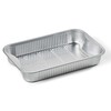 Foliebakke, Plus Pack, 1-Compartments, Rektangulær, 1896 ml,293x193x45mm, aluminium, aluminium, pakke a 100 stk