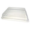 Låg t/plastbakke, Færch, K 534501-1,345, x265x65mm, PET, transparent, karton a 140 stk, Fødevaregodkendt