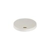 Låg t/kaffebæger, udvendig diameter: 80 mm, Papir + PE, hvid, With hole 8 oz, karton a 1000 stk, palle 18 kartoner, Fødevaregodkendt