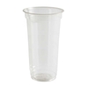 Plastglas, Rund, indvendig diameter 78.0 mm, RPET, transparent, 360 ml, pose a 50 stk, Smoothie, Fødevaregodkendt