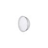 Låg t/plastglas, udvendig diameter: 95 mm, RPET, transparent, Dome with hole, pose a 50 stk, Rpet, Fødevaregodkendt