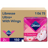 Hygiejneartikler, Tork, Bind Libresse Ultra wing, pakke a 300 stk