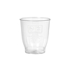 Glas i hård plast