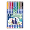 Marker Staedtler Lumocolor 323 SB10 assorteret permanent