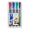 Marker Staedtler Lumocolor assorteret permanent