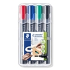 Marker Staedtler Lumocolor assorteret permanent