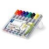 Marker Staedtler 356 SWP8 assorteret permanent pakke a 8 stk