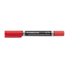 Marker Staedtler Lumocolor rød permanent