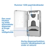 Dispensere til papirhåndklæder