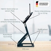 Laptop Riser Sit Stand Leitz Ergo M.grå