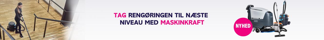 Tag rengøringen til næste niveau med maskinkraft