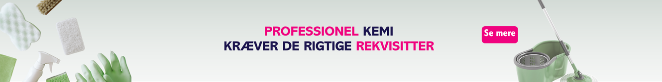 Professionel kemi kræver de rigtige rekvisitter
